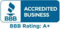 BBB Accredited Business - A 1 Rating